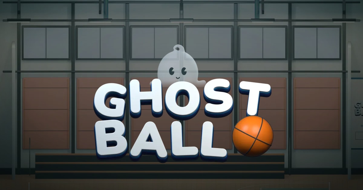 Ghost Ball logo in the home court