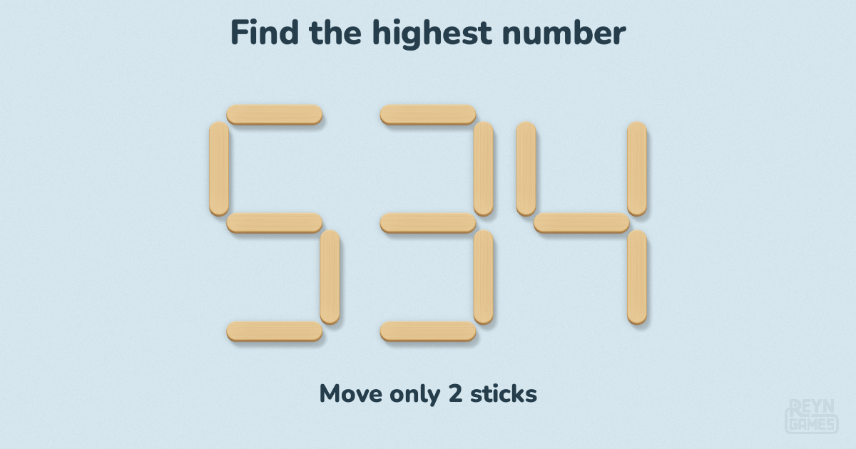 Stick Swap: 534 made from wooden sticks